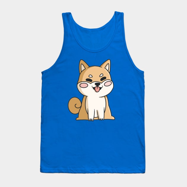 Shiba Inu Tank Top by Israelement